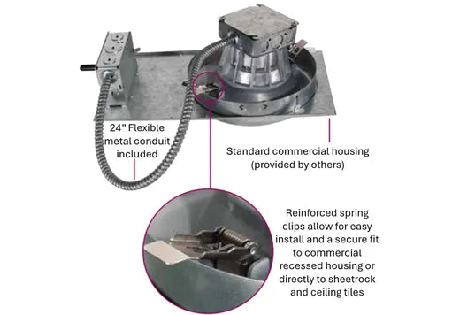 Commercial Retrofit Downlight - 6in