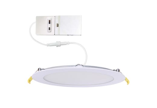 Commercial Slim Downlight 6in 15W Lumen Select 820-1100 lighting product image