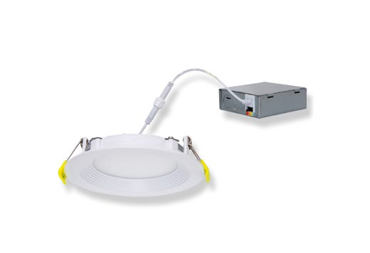 LED Select Slim Downlight 3in 6W Baffle Trim 500-534lm Color Selectable