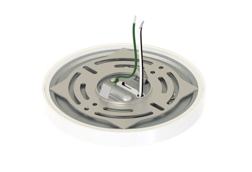 LED Surface Mount Disk 5.5in 10W 820 Lumens 27/30/35/40/50K Color Select 120V Triac Dim