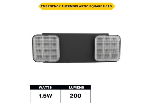 Emergence Series Emergency Unit Black Adjustable Thermoplastic product image