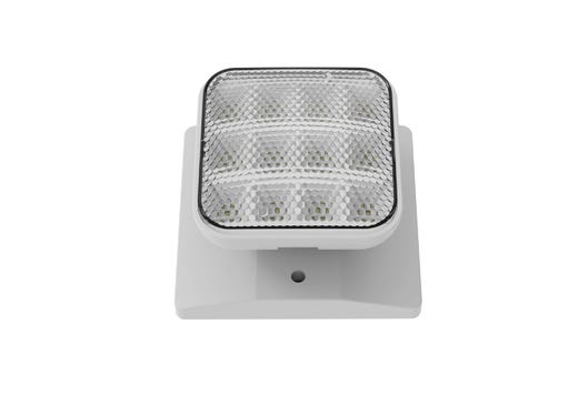Emergence LED Single Remote Head Square Indoor White, 1.2W, 3.6-15VDC Input