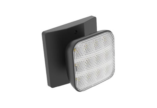 Emergence LED Single Remote Head Square Indoor Black, 1.2W, 3.6-15VDC Input