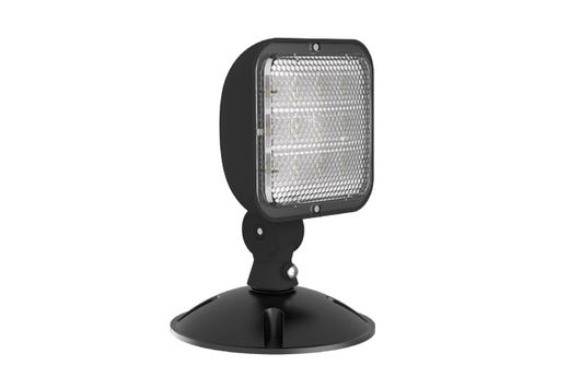 Emergence LED Single Remote Head Square Outdoor Black, 1.2W, 3.6-15VDC Input
