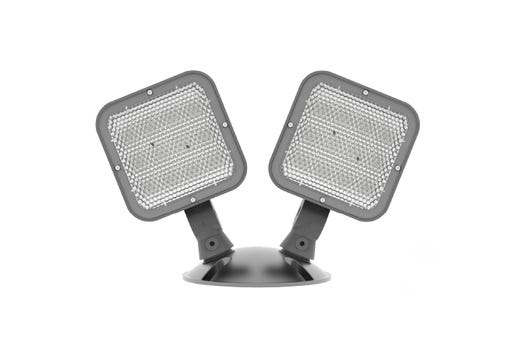 Emergence LED Double Remote Head Square Outdoor Gray, 2.4W, 3.6-15VDC Input