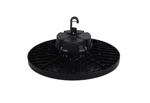 Essential Round Highbay (Gen-2) Controls Ready Lumen Select 26,700-30,600-34,200 (180W-210W-240W) Color Select 4000K or 5000K, 120-277VAC, 0-10V Dimming, Black