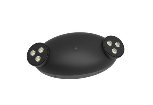 Evade Emergency LED Light Unit Black Thermoplastic 2 Round Heads