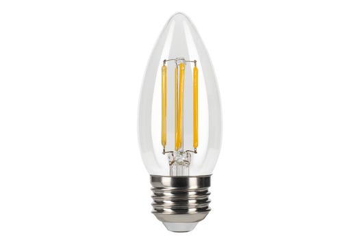 LED Filament 3-Step Dim B11 E26 Clear