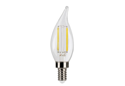 LED Filament CA11 E12 Clear - 3.3W