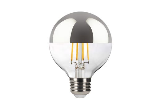 LED Filament Globe Silver Bowl G25 Bulb Medium (E26) 2700K 8.8W LED product