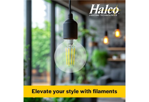 LED Filament G25 E26 Frosted - 9W
