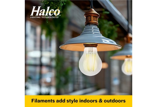 LED Filament 3-Step Dim A19 E26 Clear