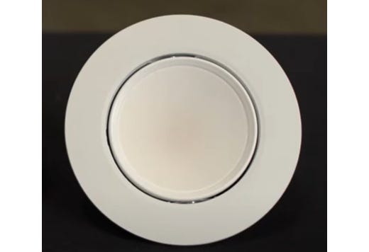 ProLED Select Gimbal Downlight 4in 8W 2700K-5000K Color Selectable Dimmable 25Deg Title 20 JA-8