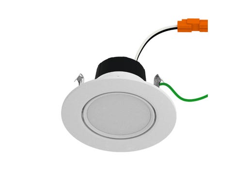 ProLED Select Gimbal Downlight 4in 8W 2700K-5000K Color Selectable Dimmable 25Deg Title 20 JA-8