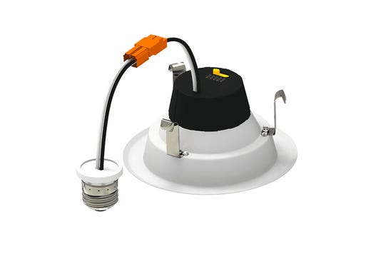 ProLED Select Retrofit Downlight 4in 8W Color Selectable 700 lumen Dimmable Smooth Trim