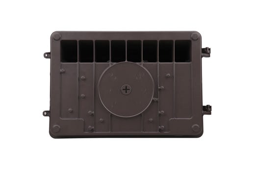 Low Profile Wall Pack Size 2 Lumen Selectable (3,900-7,800 lumens 30W-40W-50W-60W) Color Selectable 3000K-4000K-5000K Photocell-Enable/Disable 120-277VAC Bronze