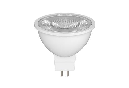 LED MR16 Wide Flood 7W 4000K GU5.3 Base 60Deg 12V 500 Lumens Dimmable 25K Hours 50W-equiv