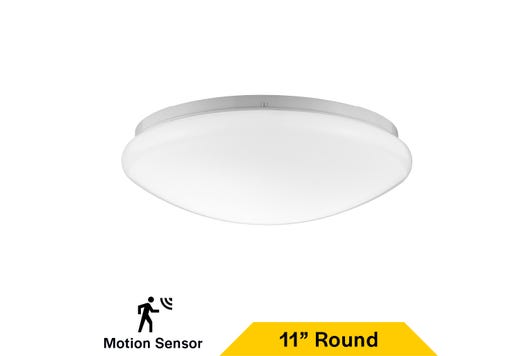 Flush Mount White Mushroom 11" Selectable CCT 27/30/35/40/50K 15W LED product