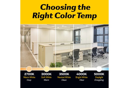 LED PAR30L Flood (40D) Color Selectable 2700K-5000K 10W 850 Lumens (75W Equiv) Dimmable T20