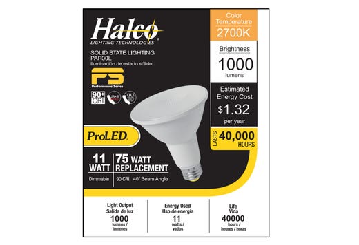 PAR30L LED Long Flood - Performance Series - White