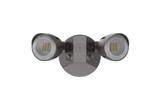 Patrol LED Security Flood Dual Heads NoMotion Sensor Lumen & CCT Selectable 10W-15W-20W 1300-2900lm 3K-4K-5K 120-277VAC Bronze Finish