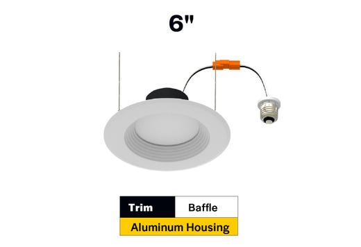 Select Retrofit Downlight 6in 10.5W Color Selectable 900 lumen lighting product image