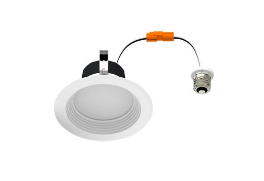 ProLED Select Retrofit Downlight 4in 8W Color Selectable 700 lumen Dimmable Baffle Trim