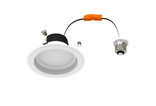 ProLED Select Retrofit Downlight 4in 8W Color Selectable 700 lumen Dimmable Smooth Trim