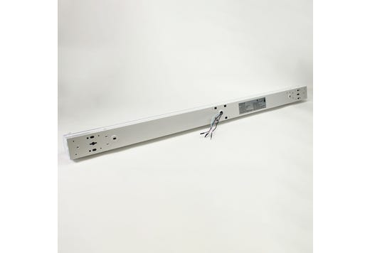 ProLED Select Linear Strip 4ft Selectable Wattage & Color Temp 120-277V 0-10V Dimmable Diffused Lens Fixture