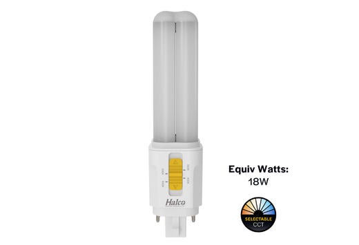 LED Double Tube Omni-Directional Plug-In Lamp G24Q 4-Pin product image