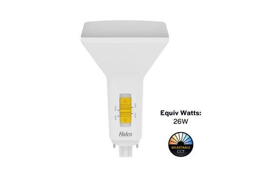 LED Double Tube Vertical Plug-In Lamp G24Q 4-Pin