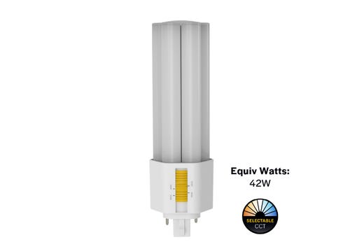 LED Triple Tube Omni-Directional Plug-In Lamp GX24D 2-Pin