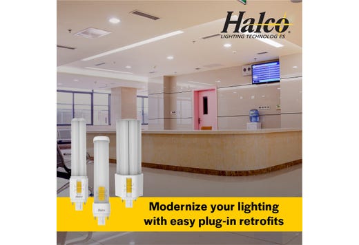 LED Double Tube Omni-Directional Plug-In Lamp G24Q 4-Pin Base 3000K-3500K-4000K-5000K 9.5 Watt (26W Equivalent) Hybrid Type A (Electrical Ballast and Magnetic Ballast) - Type B, Dimmable