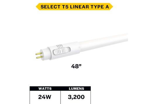 LED T5 48in 24W Type A (Direct) CCT Selectable 35K-40K-50K-65K lighting product image