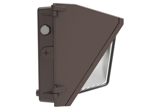 Proled Select Wallpack Field Selectable Wattage (100W 120W 140W) and Color (3000K 4000K 5000K), 120-347V Bronze with Photocell