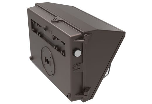 Proled Select Wallpack Field Selectable Wattage (30W 40W 50W 60W) and Color (3000K 4000K 5000K), 120-347V Bronze with Photocell