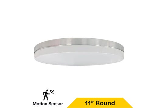 Flush Mount Brushed Nickel Trim Slim Drum 11" Selectable CCT product image
