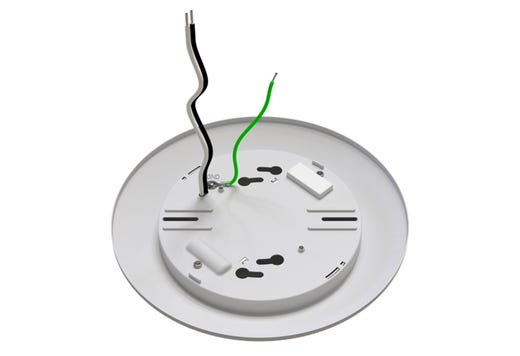 LED Surface Mount Downlight 6in 15W 1230 Lumens 27/30/35/40/50K Color Select 120V Triac Dim
