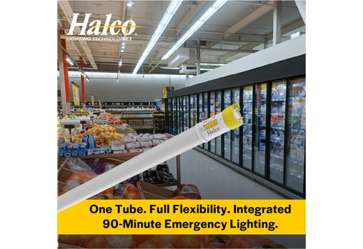 LED T8 Emergency Linear Tube 48in Type B with 90 min Battery Backup (2-pack) 17W 5-CCT Selectable 1500-2200 Lumens, Medium Bi-Pin G13 Base 80 CRI 120-277V UL924 NSF Rated
