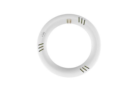LED Circline 8in T9 11W Hybrid Type A/B 35K-40K-50K-65K CCT Selectable 1400 Lumens 35K Hrs G10q Base Non-Dimmable