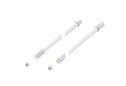 VersaConnect LED T8 96in (2 X 48in) 42 Watt Color Selectable 3000K-3500K-4000K-5000K-6500K Type B (Ballast Bypass) with FA8 and R17D End Caps Coated Glass