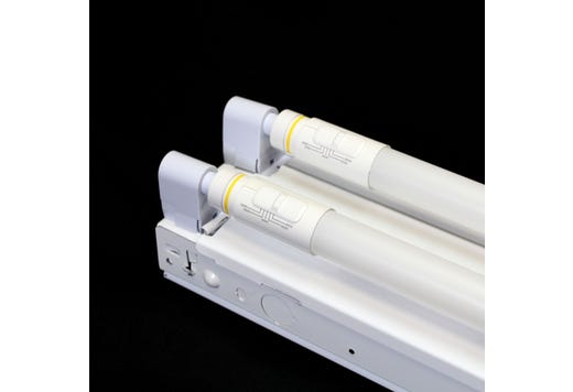 VersaConnect LED T8 96in (2 X 48in) 42 Watt Color Selectable 3000K-3500K-4000K-5000K-6500K Type B (Ballast Bypass) with FA8 and R17D End Caps Coated Glass