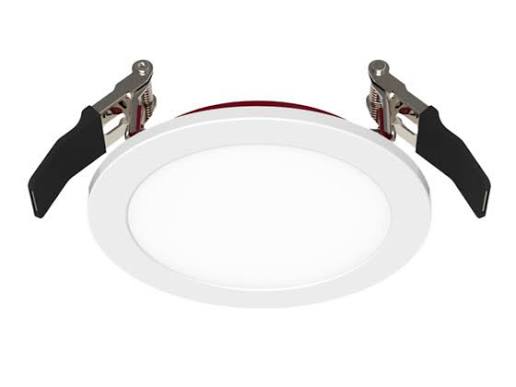 MaxLite Fire Rated Slim Downlight Baffle Trim Round, 4 Inch, Only Triac Dimmin