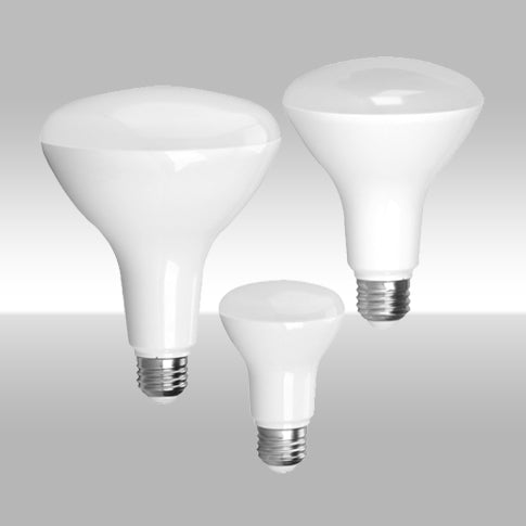 Enhanced Series,9W 800Lm Br30 110Deg Flood E26 Base LED, Triac Dim 120V 90 Cri 3000K, Wh Housing, Ja8