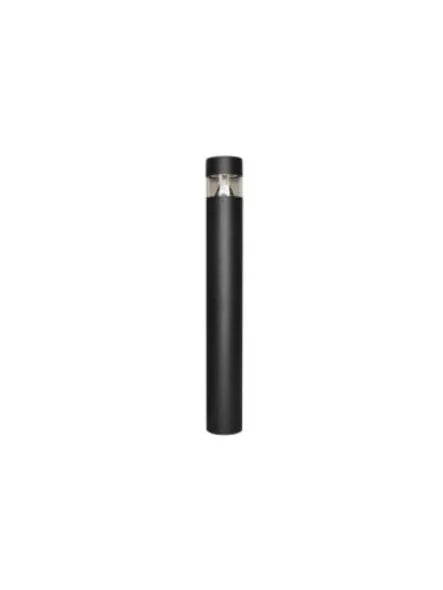 Bollard Round Flat Top, 30/20/10W Selectable, 120-277V, Cct Selectable 3/4/5K, 42 Inches, Black - Taa