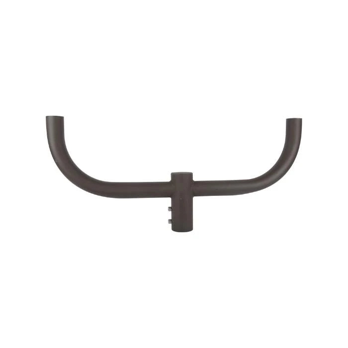Bullhorns fit 2-3/8" O.D. Tenon with Double 2-3/8" O.D. Tenon at 180°- Bronze