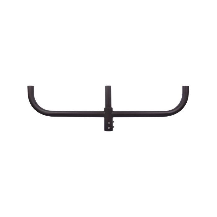 NaturaLED LED Light Bracket - Bullhorns fit 2-3/8" O.D. Tenon with Triple 2-3/8" O.D. Tenon at 180°- Bronze