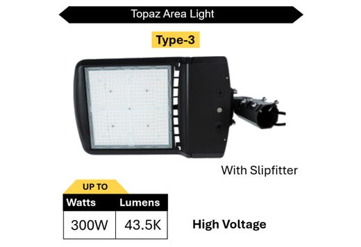 Area Light Power & Color Selectable High Voltage Type 3 product image