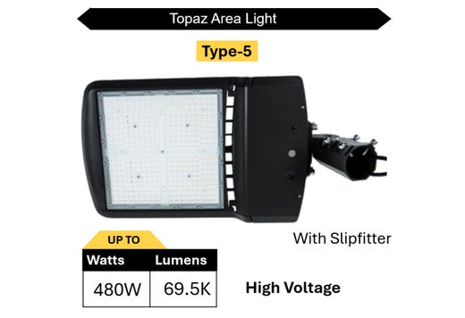 Area Light Power & Color Selectable High Voltage Type 5 product image
