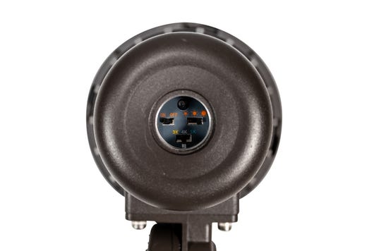 Topaz Bullet Flood Power (10.5-30W 1400-4200lm) & CCT (3-4-5K) Selectable Bronze with Knuckle-Mount & Ground Stake Beam Angle Lens Adjustable 15-25-40deg and PC 4200lm